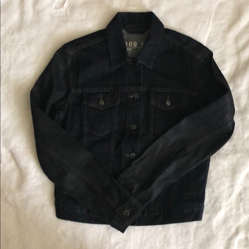 Gap Denim Jacket With Coates Sleeves